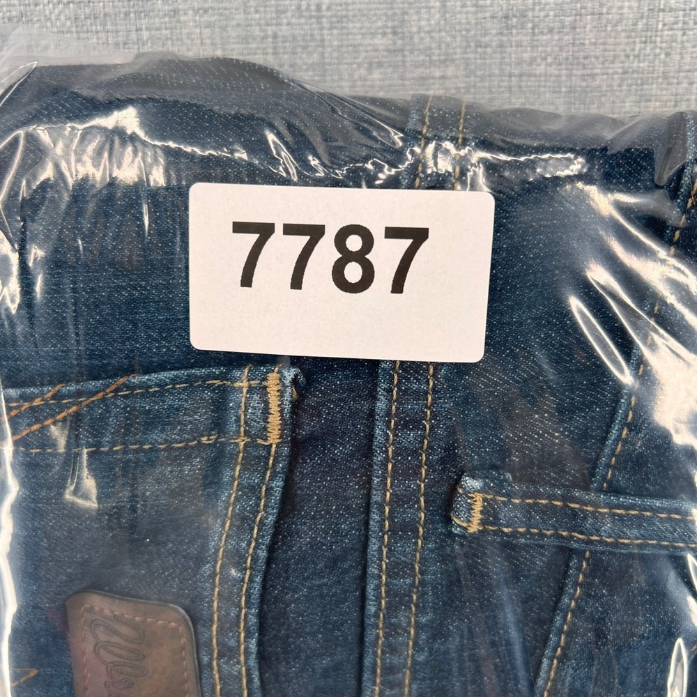 Wrangler 20X Straight Leg Jeans Men 38x33 Dark Wash Western Cowboy Denim - Picture 11 of 11